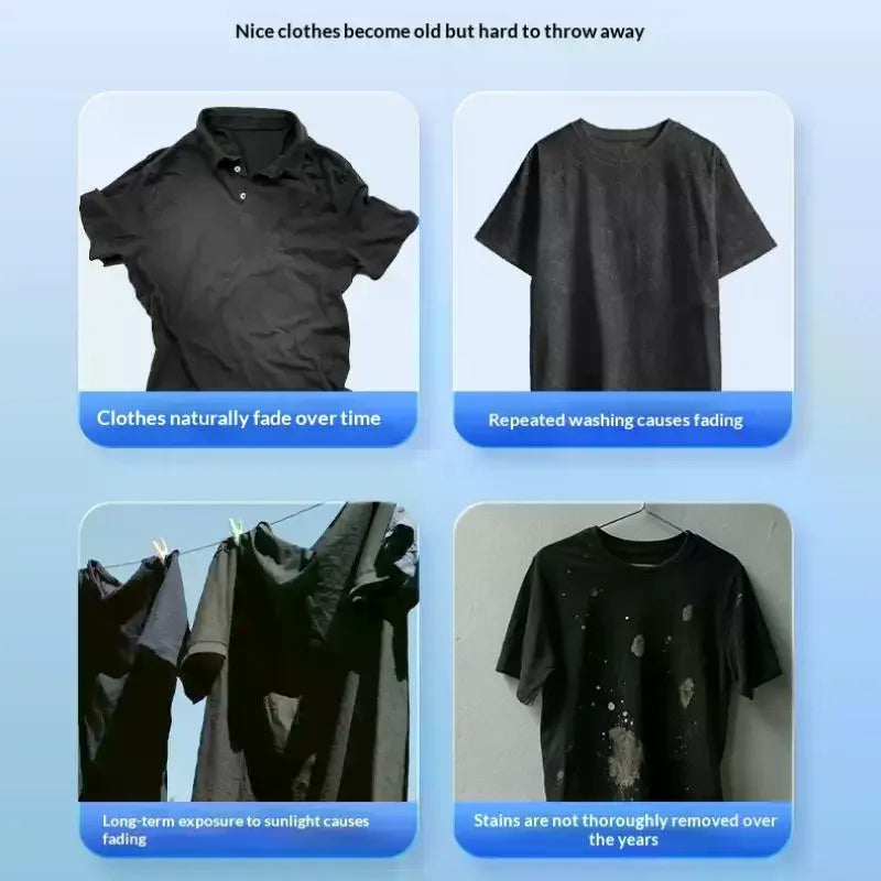 30-Pack Black Clothes Color Restorer Sheets | Laundry Tablets Laundry Color Restorer Axl