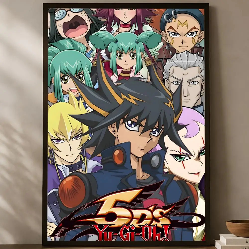 Yu-Gi-Oh Self-Stick HD PVC Wall Poster – Waterproof Home Decor Wall Art Poster Axl