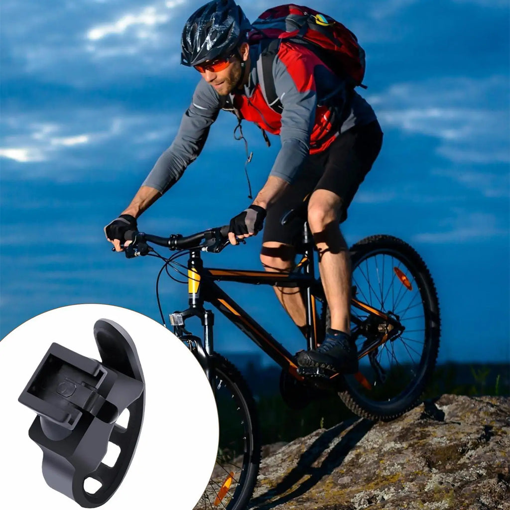 Silicone Bike Taillight Strap Mount – 45° Adjustable, Universal Bike Light Mount Axl