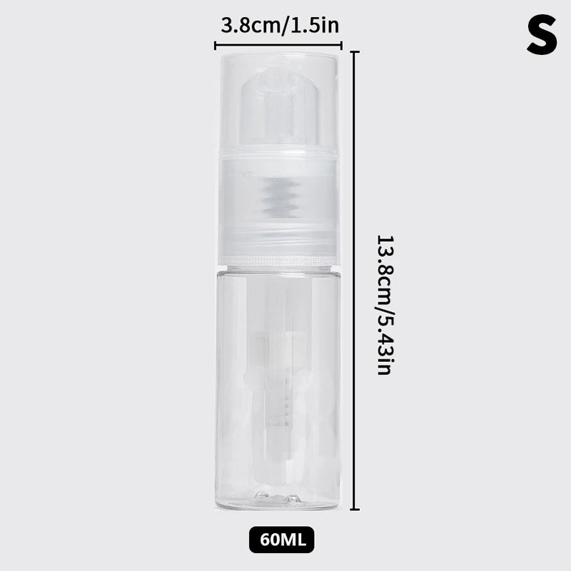 Refillable Powder Spray Bottle – Talcum Dispenser 18–120ml Powder Spray Bottle Axl 60ml