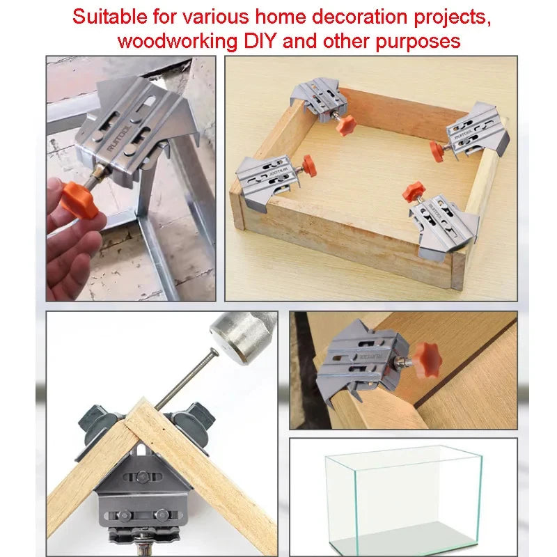 90° Right Angle Clamps – Heavy Duty Woodworking Corner Clamp Woodworking Corner Clamp Axl