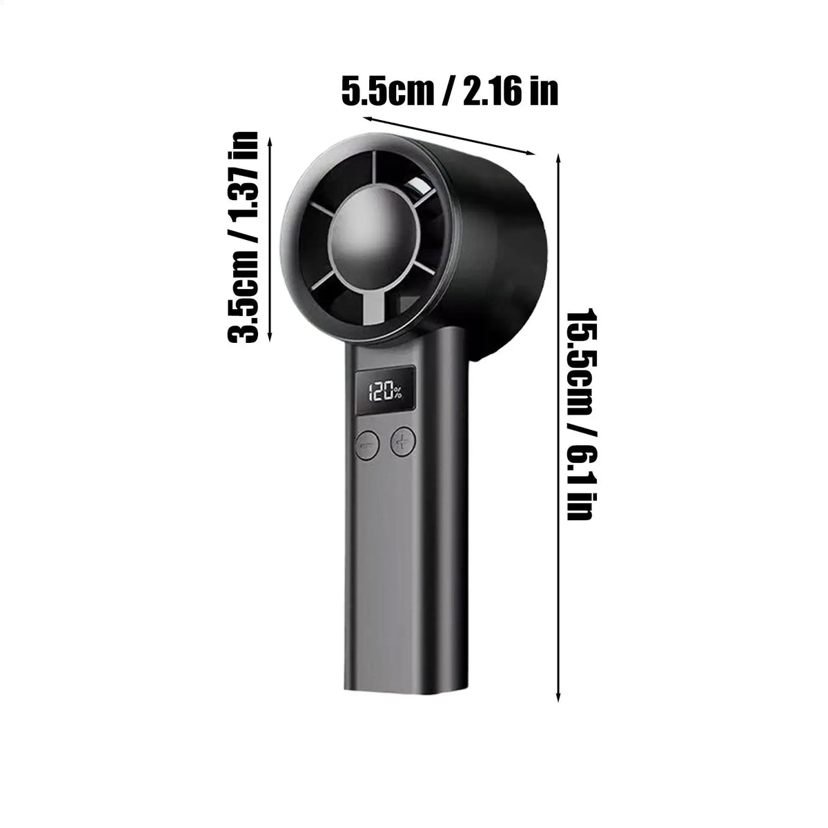 120-Speed Mini Handheld Fan – USB Rechargeable Portable Fan Handheld Portable Fan Axl