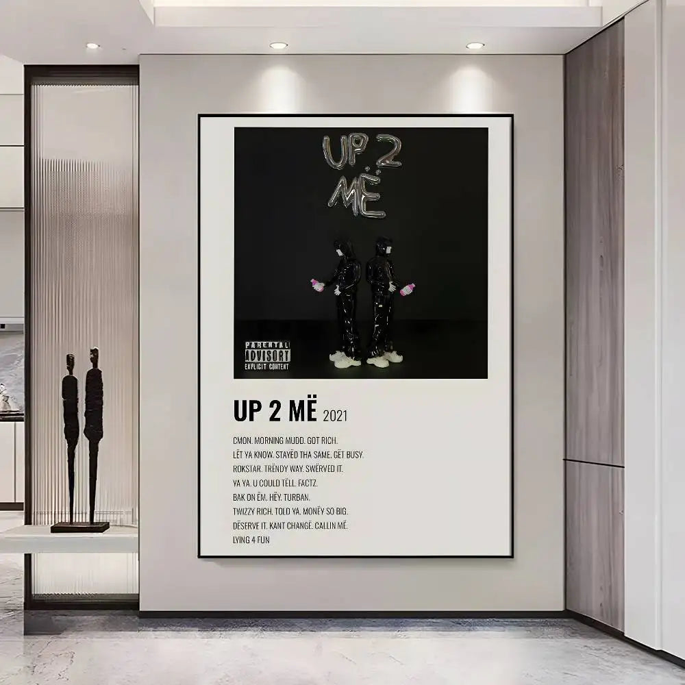 Yeat New Album HD Poster – Self-Adhesive Waterproof Wall Art Wall Art Poster Axl z13 50X70cmNoframe