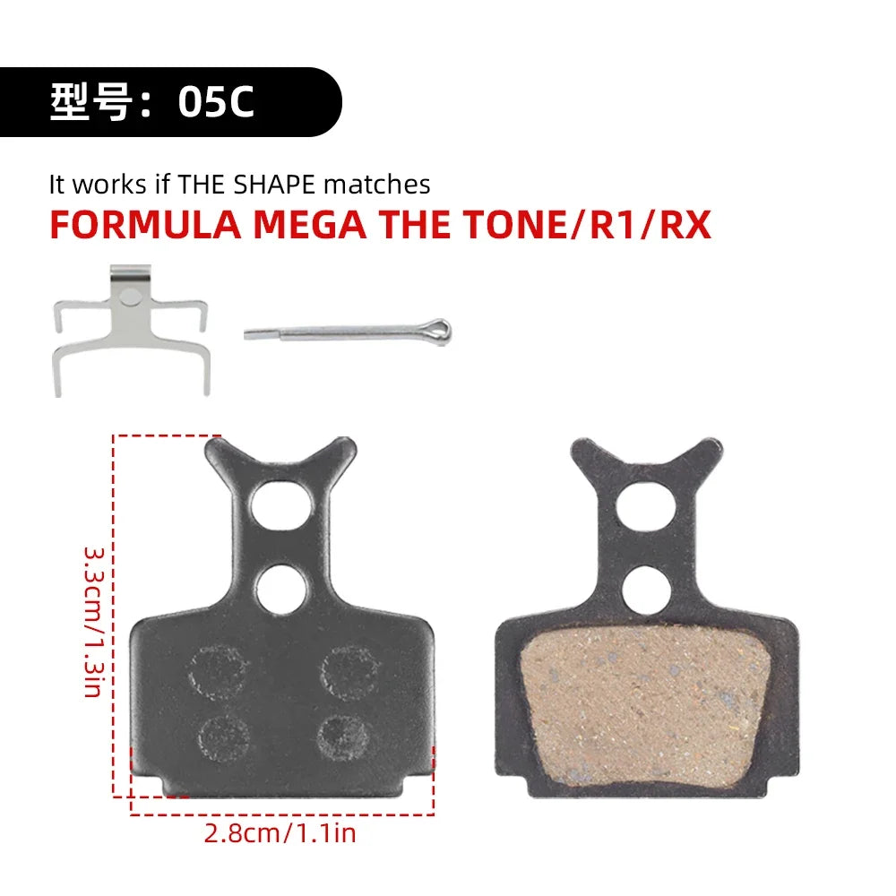 VXM Hydraulic Disc Brake Pads – MTB & Electric Scooter Disc Brake Pads Axl 05C