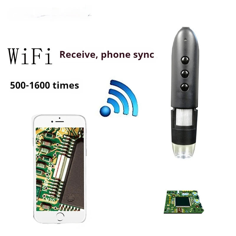 WiFi Wireless Digital Microscope 1600X | Mobile Phone Digital Microscope Axl