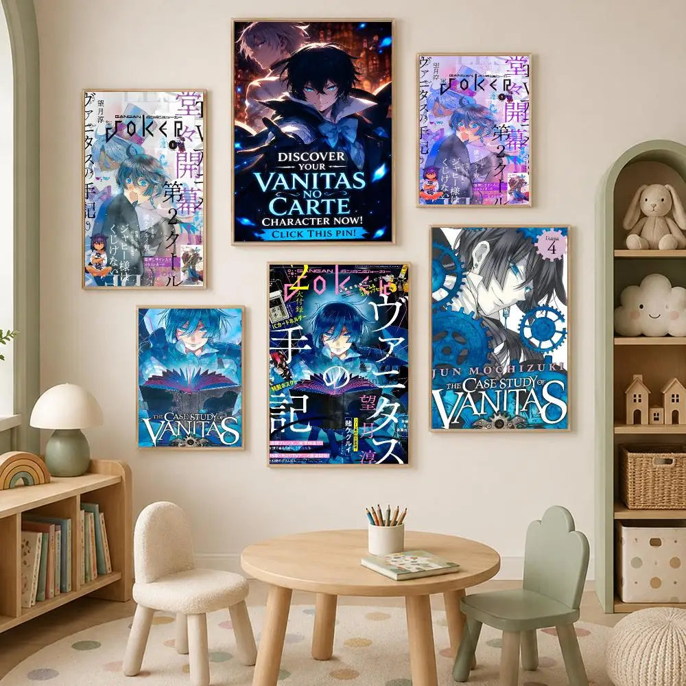 Case Study of Vanitas Poster – HD Self-Stick Wall Art Decor Anime Wall Poster Axl