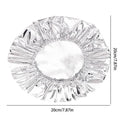 Stretchable Aluminum Foil Food Covers – 50pc Reusable Lids Food Cover Lids Axl 50pcs