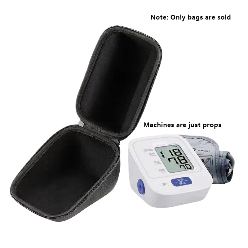 EVA Hard Case for Upper Arm Blood Pressure Monitor | Travel Bag Monitor Carry Case Axl