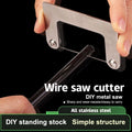 Pocket Wire Saw – Stainless Steel Mini Camping Survival Saw Pocket Wire Saw Axl 1pc