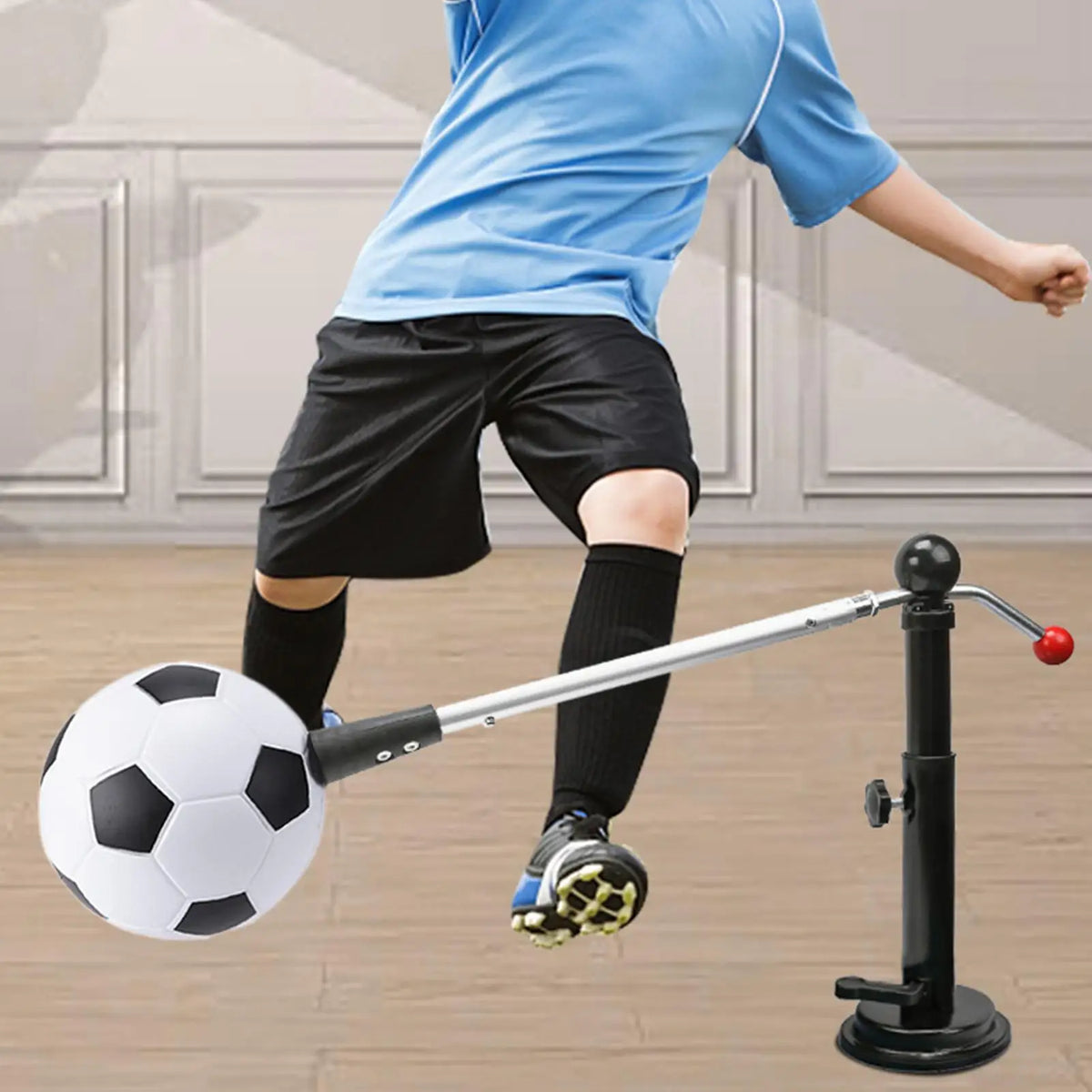 Portable Soccer Trainer – 360° Solo Kicking Practice Aid Soccer Training Aid Axl