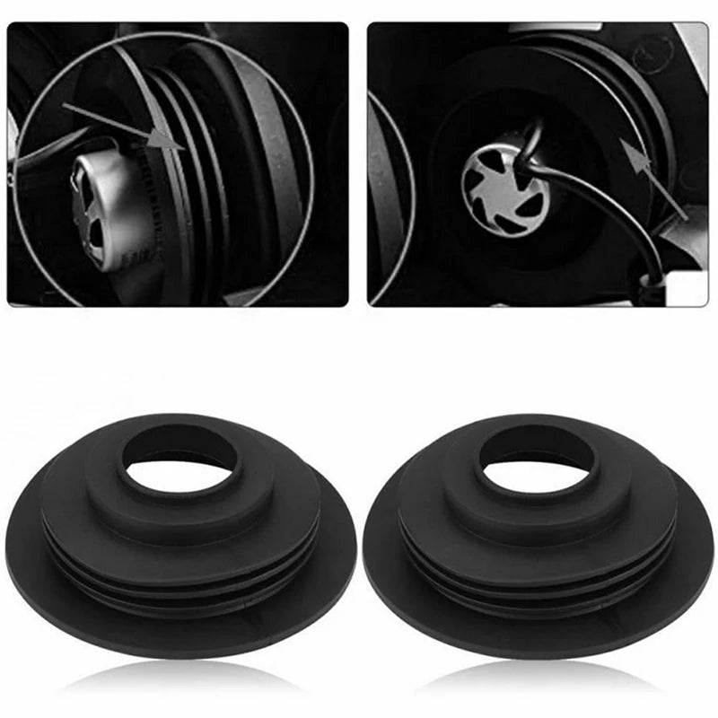 Universal Rubber Dust Cover for LED & HID Headlight Seal Cap Headlight Dust Cover Axl