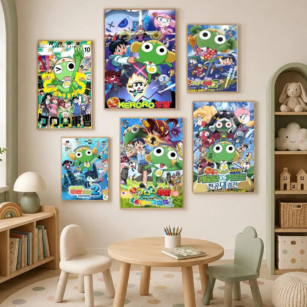 Sgt. Frog Anime Self-Stick HD PVC Wall Poster – Waterproof Anime Wall Poster Axl