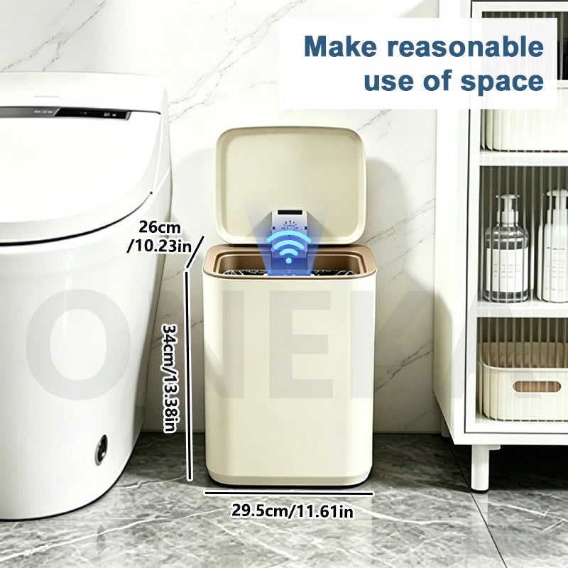 22L Smart Sensor Trash Can with Bag Retainer | Kitchen & Bath Smart Sensor Bin Axl