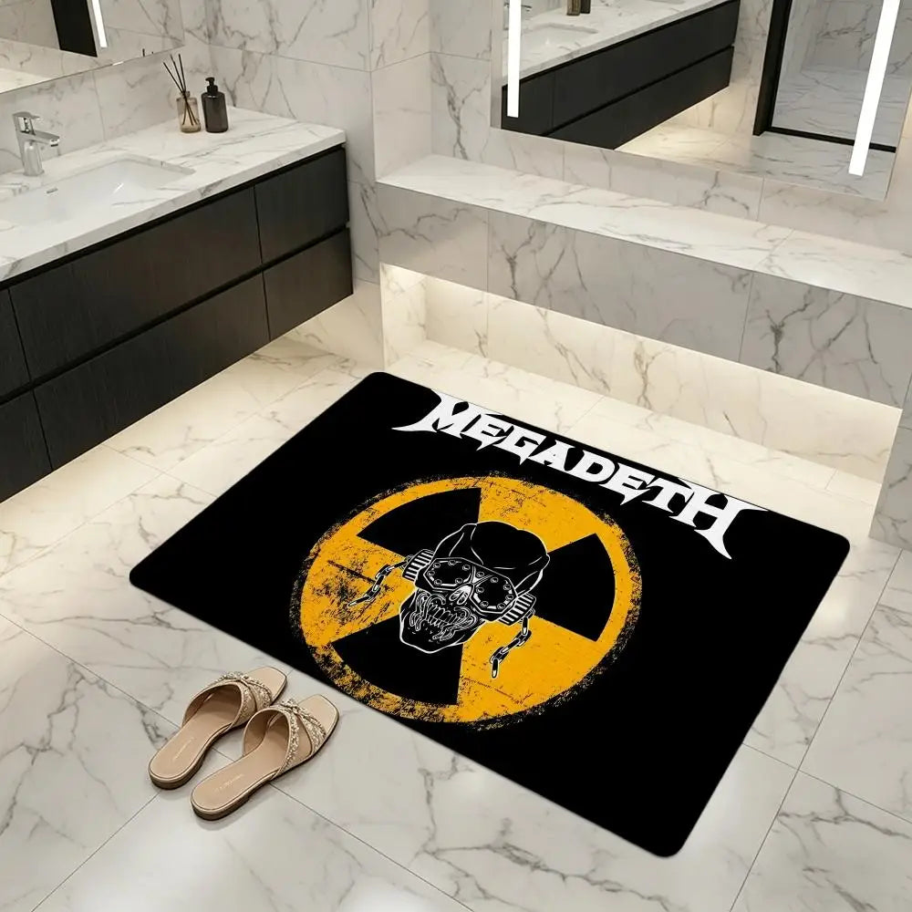 Megadeth Diatomite Bath Mat – Quick Dry Non-Slip Floor Mat Diatomite Bath Mat Axl