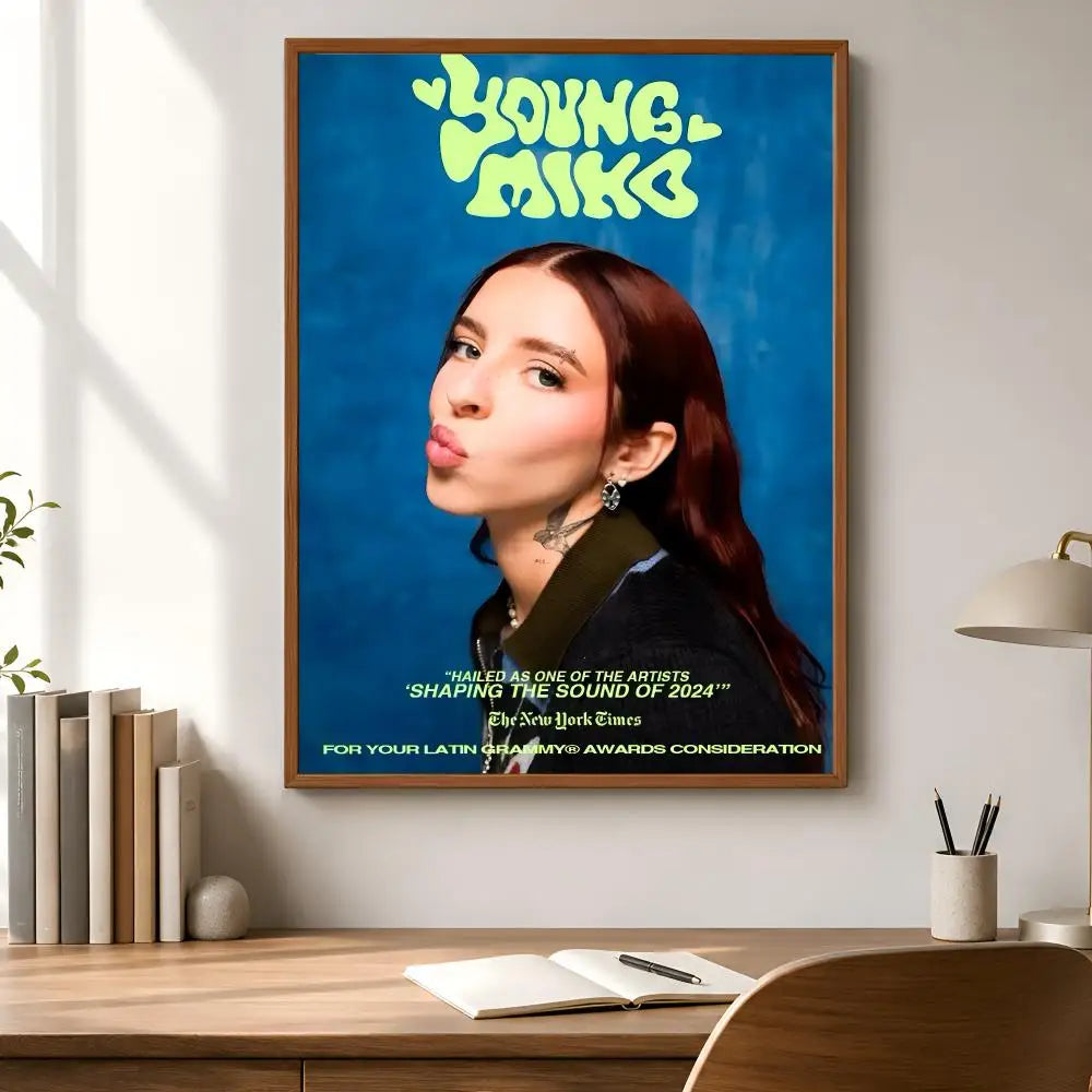 Young Miko HD Waterproof Poster Stickers | Wall Décor & Gift Poster Stickers Axl