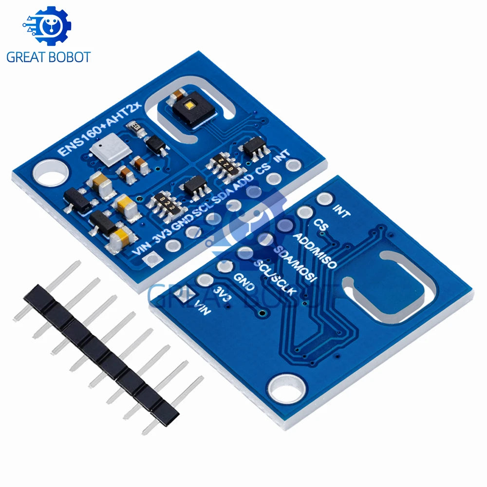 ENS160 AHT21 CO2 TVOC Air Quality Temp Humidity Sensor Arduino Air Quality Sensor Axl