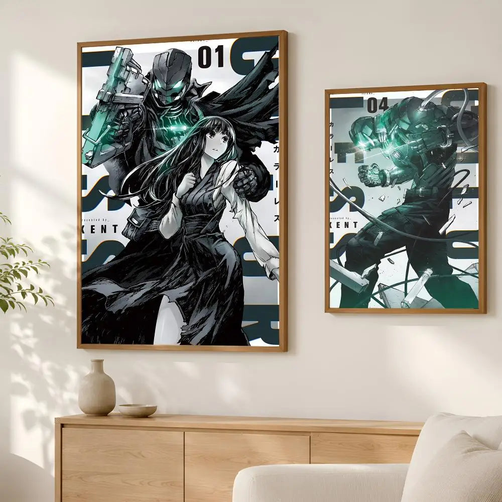 Self-Stick Cartoon Wall Art Poster – Waterproof HD Decor Wall Art Poster Axl