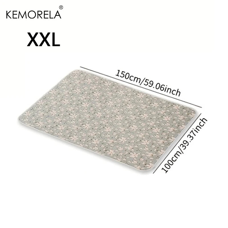 Extra Large Washable Dog Training Mat – Reusable Pet Pad Dog Training Mat Axl 100X150cm