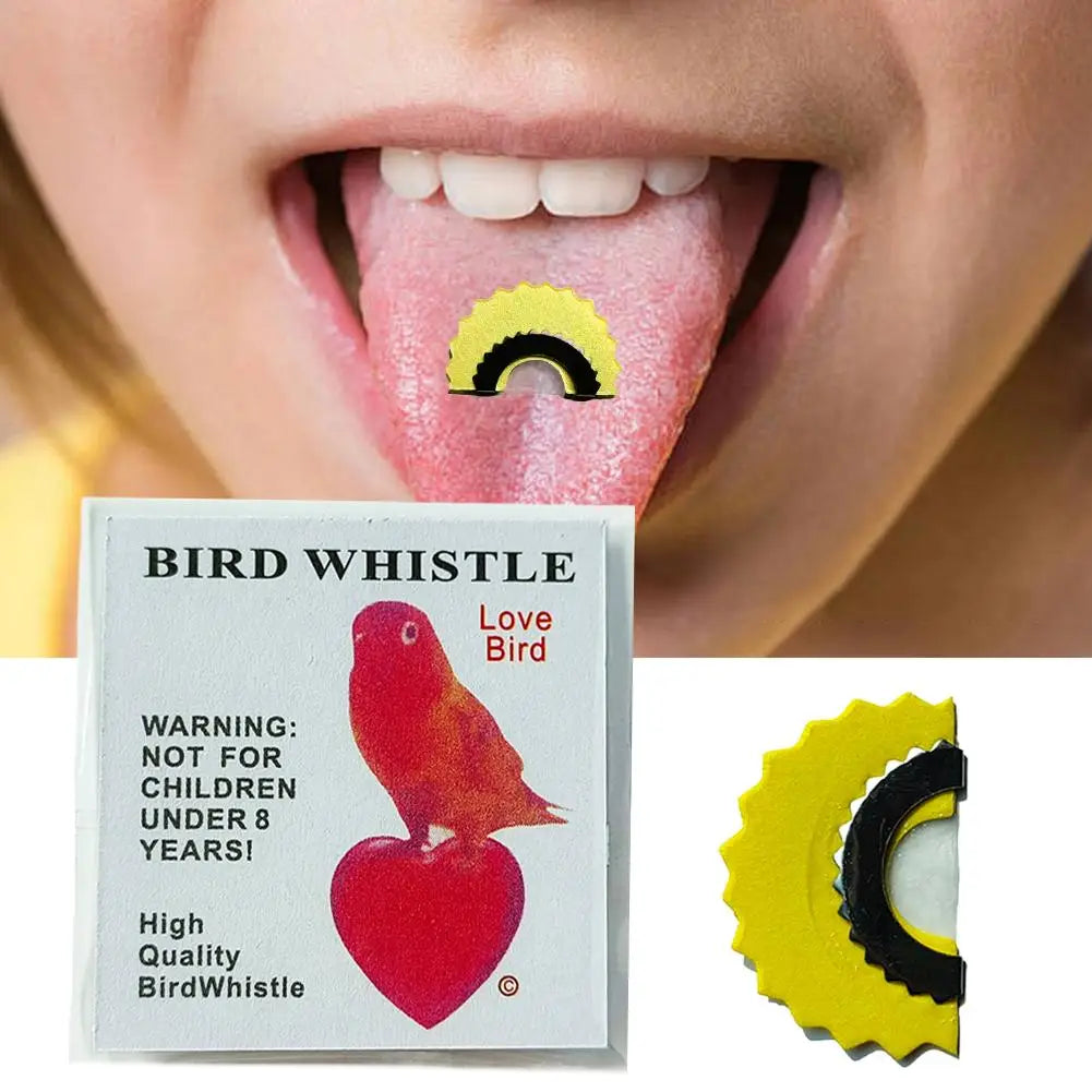 Magic Bird Whistle Noisemaker – Hidden Mouth Trick Toy Novelty Trick Toy Axl