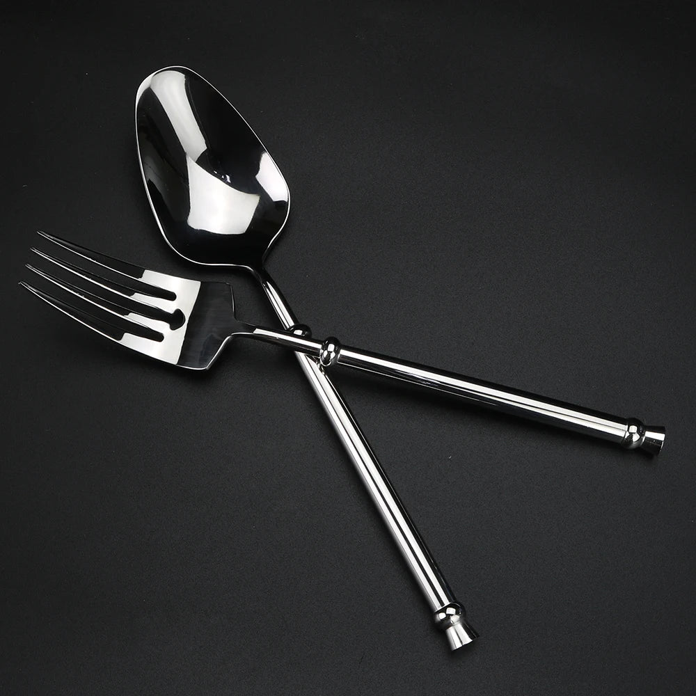 304 Stainless Steel Flatware Set – Knife, Fork, Spoon & Chopsticks Flatware Set Axl