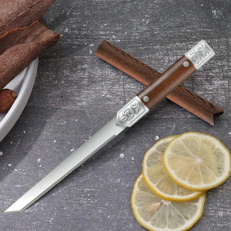Stainless Steel EDC Pocket Knife – Fruit, BBQ & Meat Slicer EDC Pocket Knife Axl