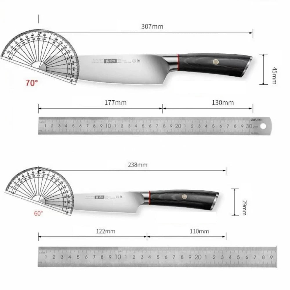 Professional Chef Knife – Stainless Steel & Solid Wood Handle Chef Knife Axl