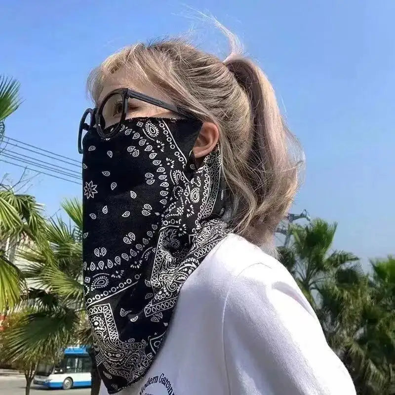 Punk UV Face Mask Bandana Scarf – Men & Women Outdoor Face Mask Bandana Axl