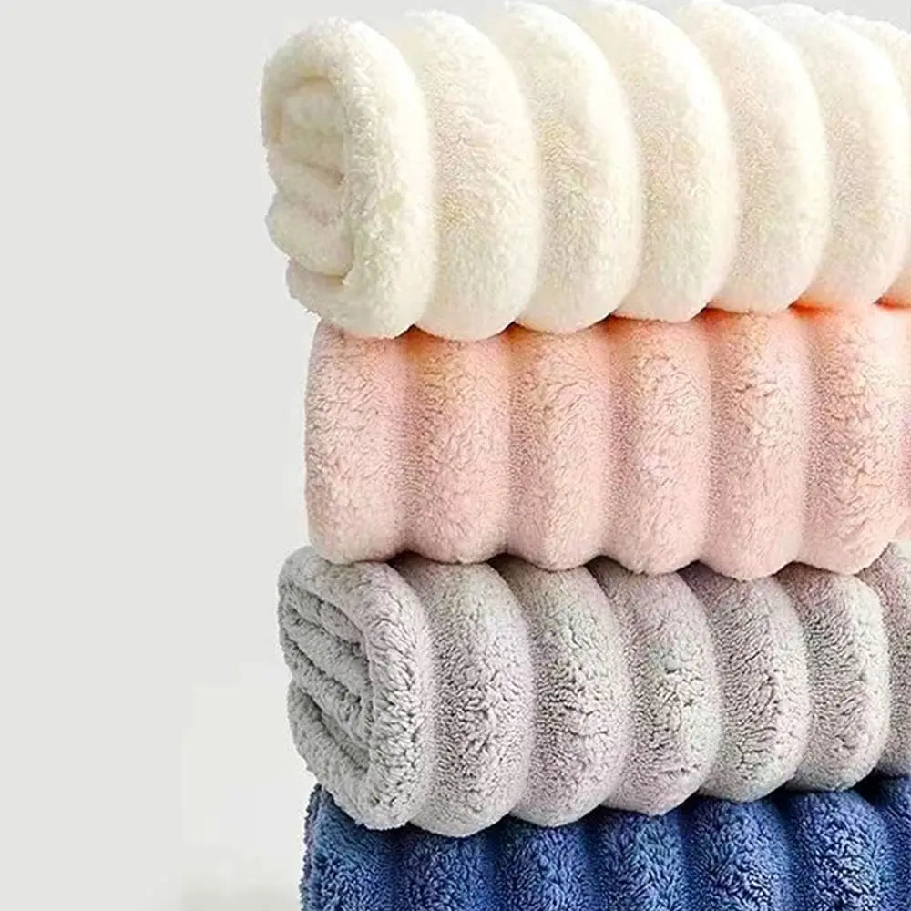 Coral Fleece Face Towel – Soft, Thick & Fast Absorbing Face & Hand Towel Axl