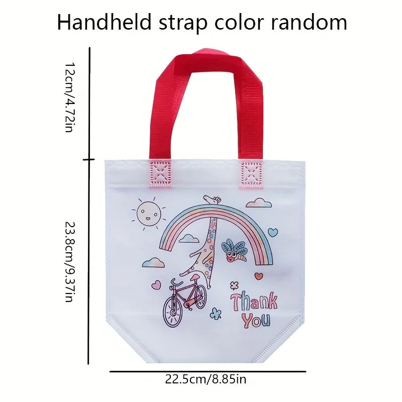 DIY Graffiti Gift Bags – 12 Bags & 144 Coloring Markers Set DIY Craft Kit Axl