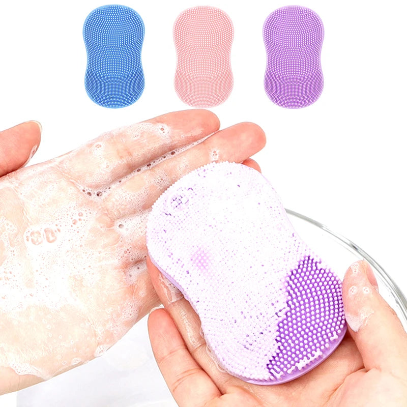 Silicone Face Cleansing Brush – Soft Facial Scrubber & Exfoliator Facial Cleansing Brush Axl