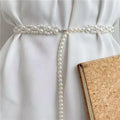 100cm Pearl Waist Chain Belt – Elegant Women's Body Jewelry Pearl Waist Chain Axl 01