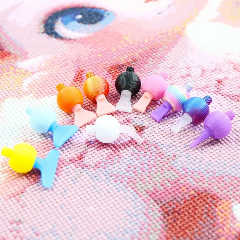 5D Diamond Painting Pen Kit – 12 Pen Tips & Clay Included Diamond Painting Tool Axl