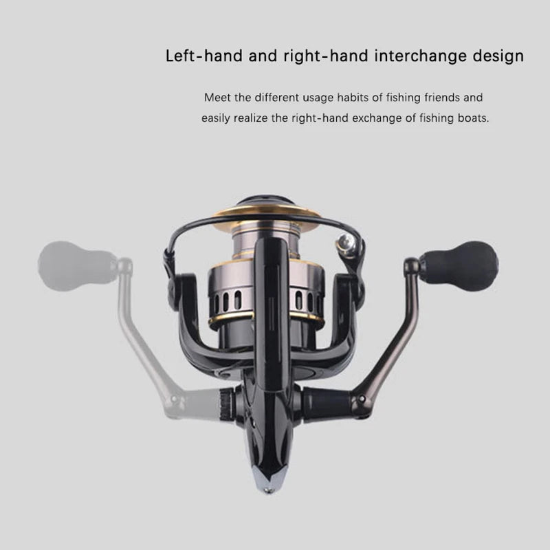 Metal Spinning Fishing Reel | Long Cast Bait Casting Sea Reel Spinning Fishing Reel Axl