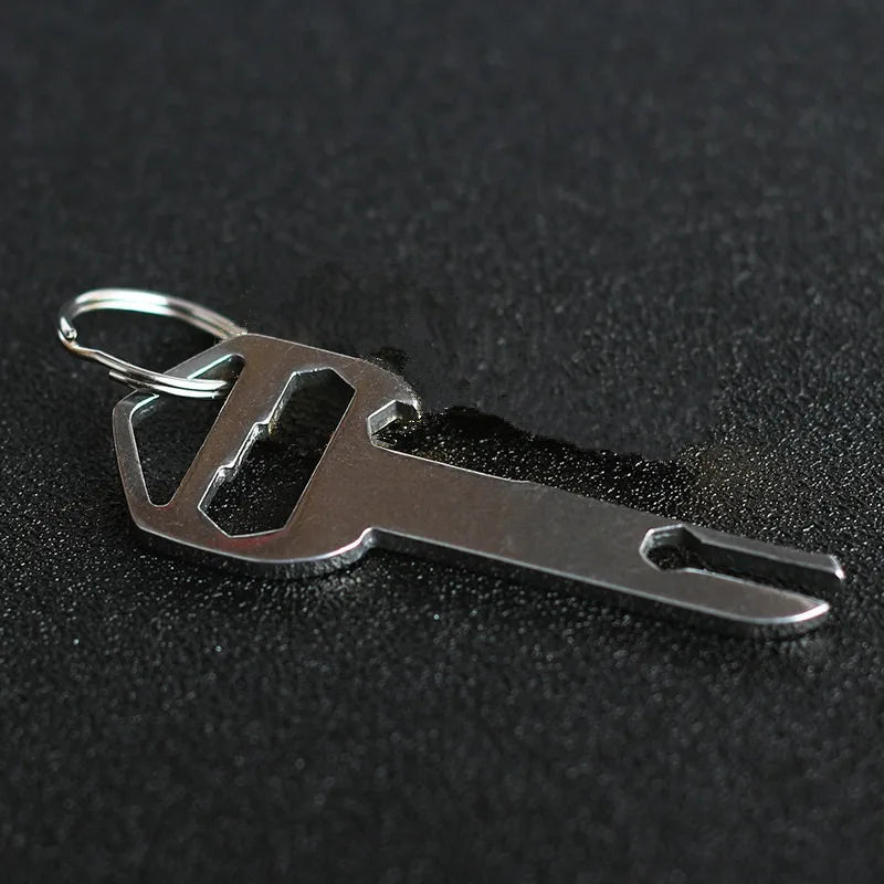 EDC Stainless Steel Keychain Multi-Tool – Wrench & Bottle Opener Keychain Multi-Tool Axl