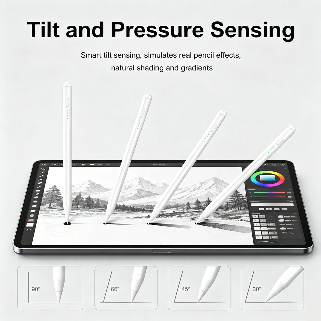iPad Stylus Pen – Tilt, Palm Rejection & Magnetic Charging iPad Stylus Pen Axl