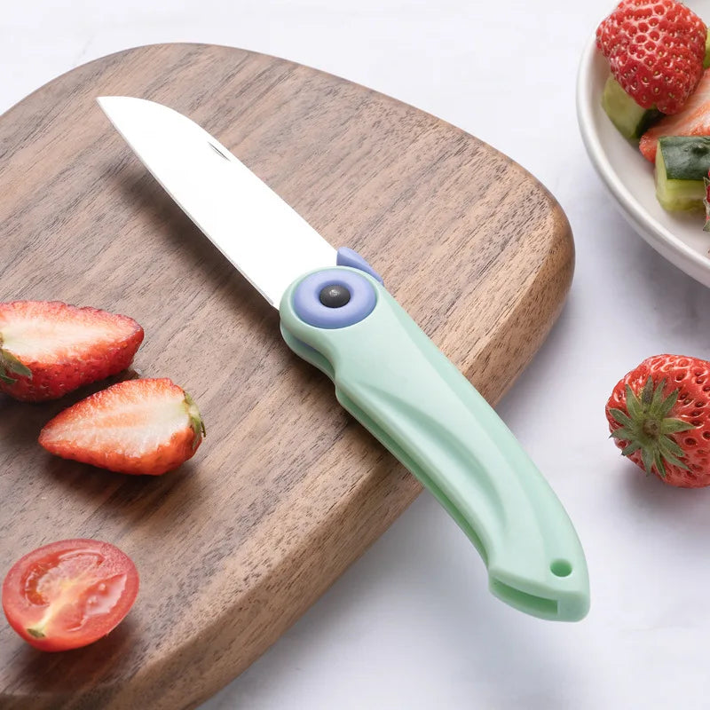 SHIBO Folding Pocket Knife – Stainless Steel Fruit & Meat Knife Folding Pocket Knife Axl