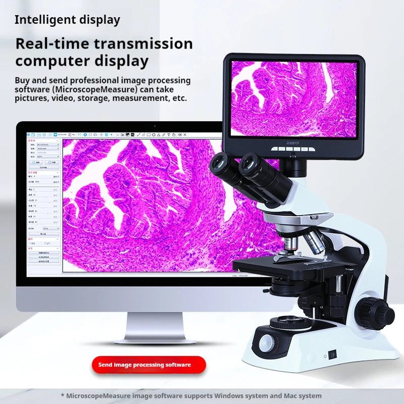 Research Grade Biological Microscope | Plan Infinity Optical System Biological Microscope Axl