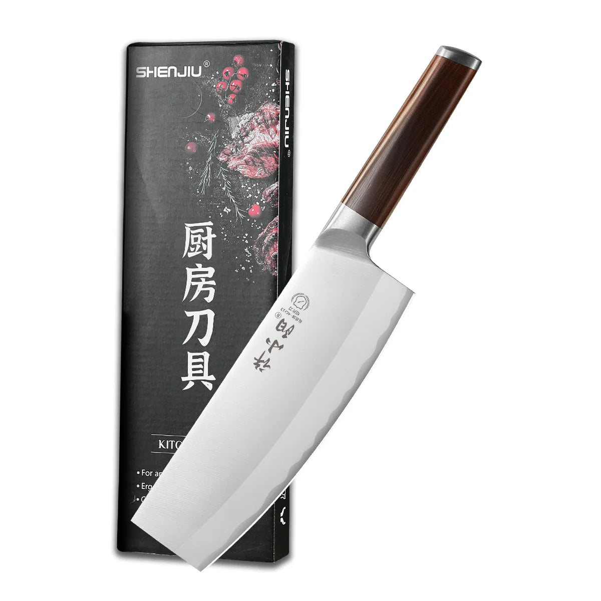 SHENJIU Japanese Chef's Knife – Stainless Steel Kitchen Knife Chef's Knife Axl 1pcs 1