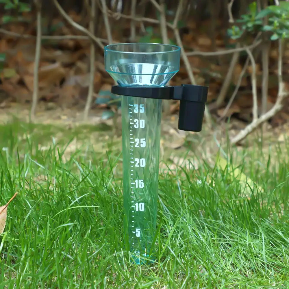 Plastic Rain Gauge 35mm – Garden & Lawn Rain Meter Garden Rain Gauge Axl