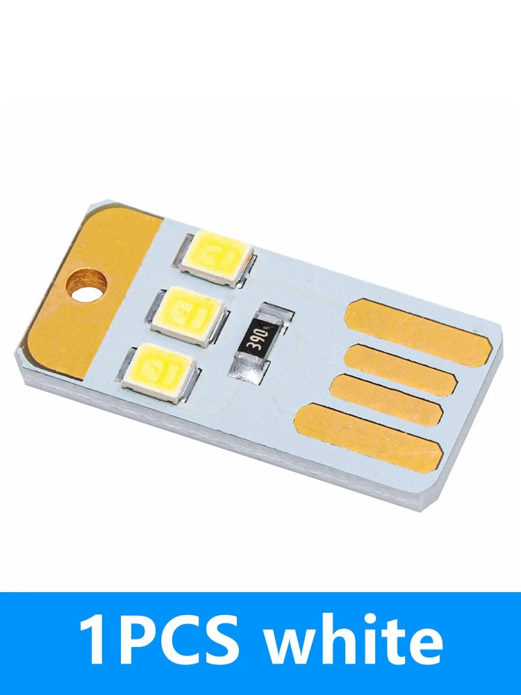Mini USB LED Keyboard Light – Super Bright Laptop Night Light USB LED Light Axl 1PCS WHITE