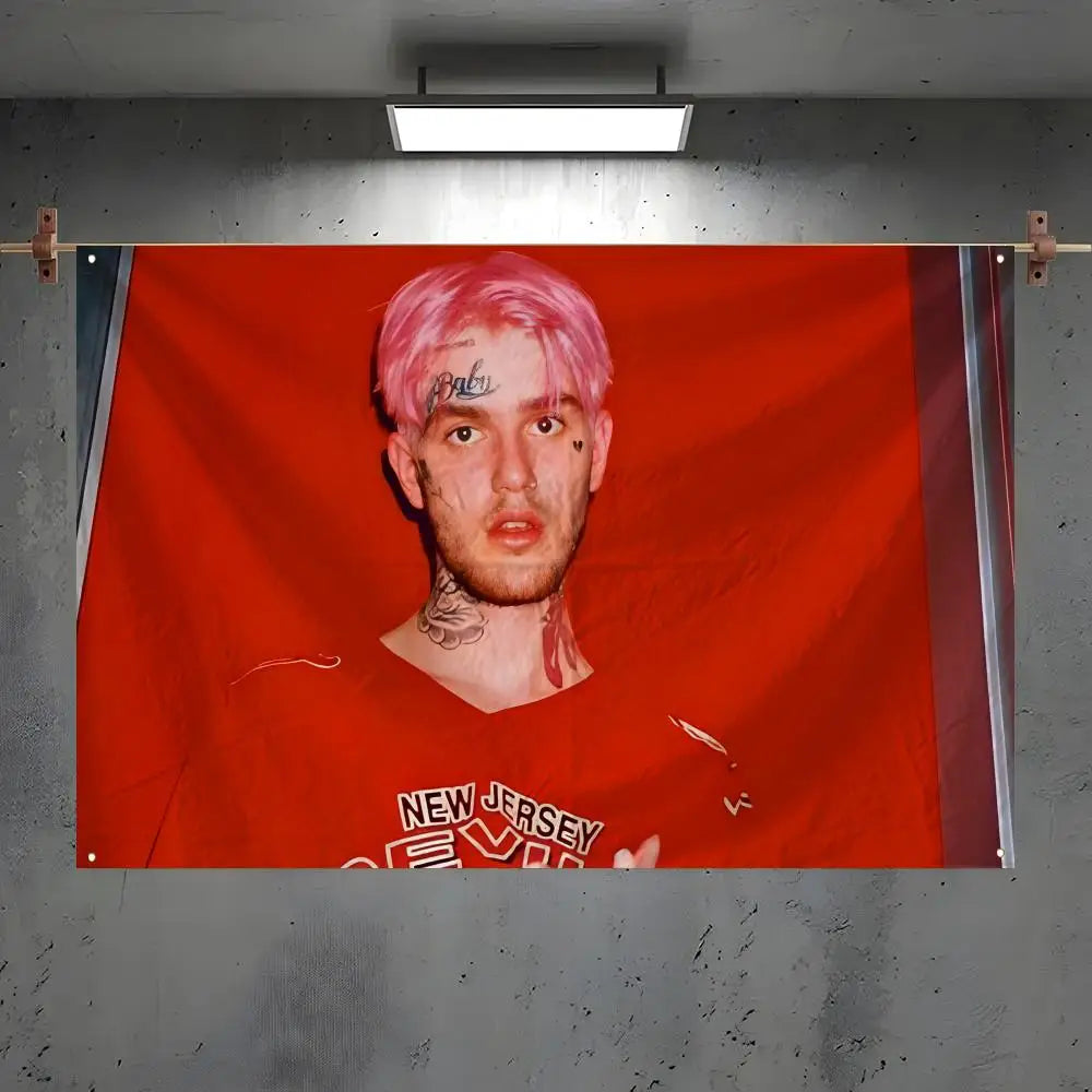 Will Smith Fan Flag – Indoor & Outdoor Wall Art Banner Decorative Wall Flag Axl White2 50x70cm