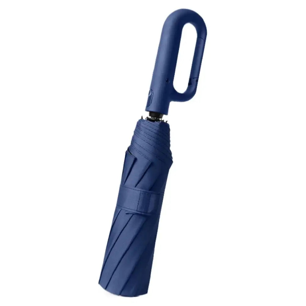 10-Rib Auto Compact Folding Umbrella – UPF 50+ Sun & Rain Shield Compact Folding Umbrella Axl A Aluminum 10K