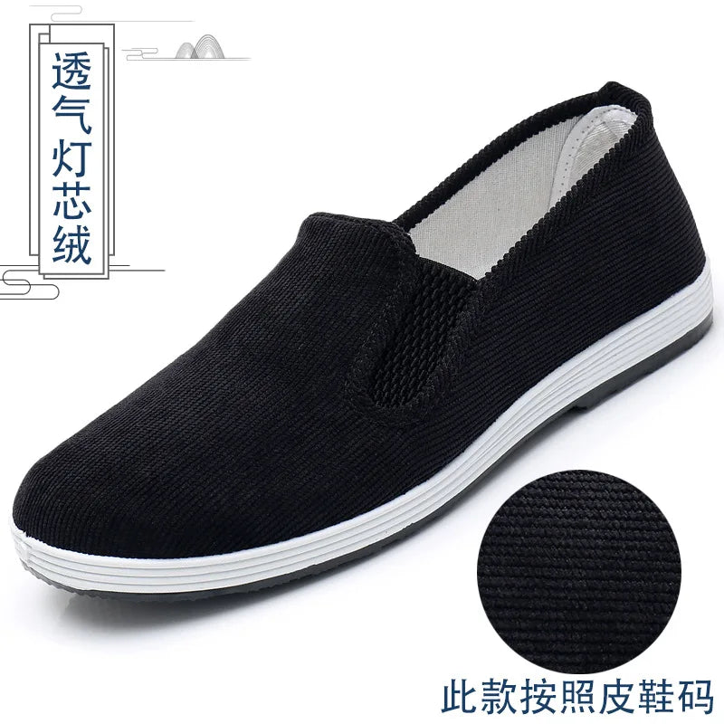 Men's Memory Foam House Slippers – Lightweight Slip-On Men's House Slippers Axl black 42