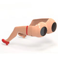 Novelty Leg Hip Sunglasses – Funny Orange Silly Party Glasses Novelty Party Glasses Axl YELLOW
