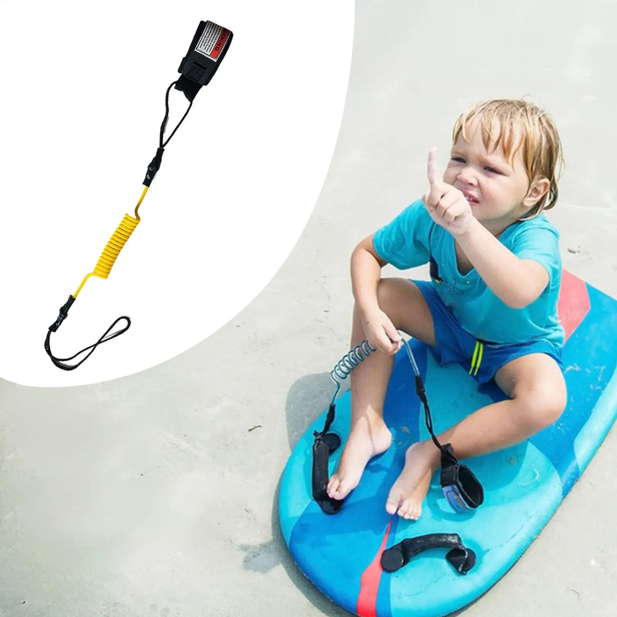 Coiled Bodyboard Leash – TPU Surfboard Safety Wrist Strap Bodyboard Leash Axl