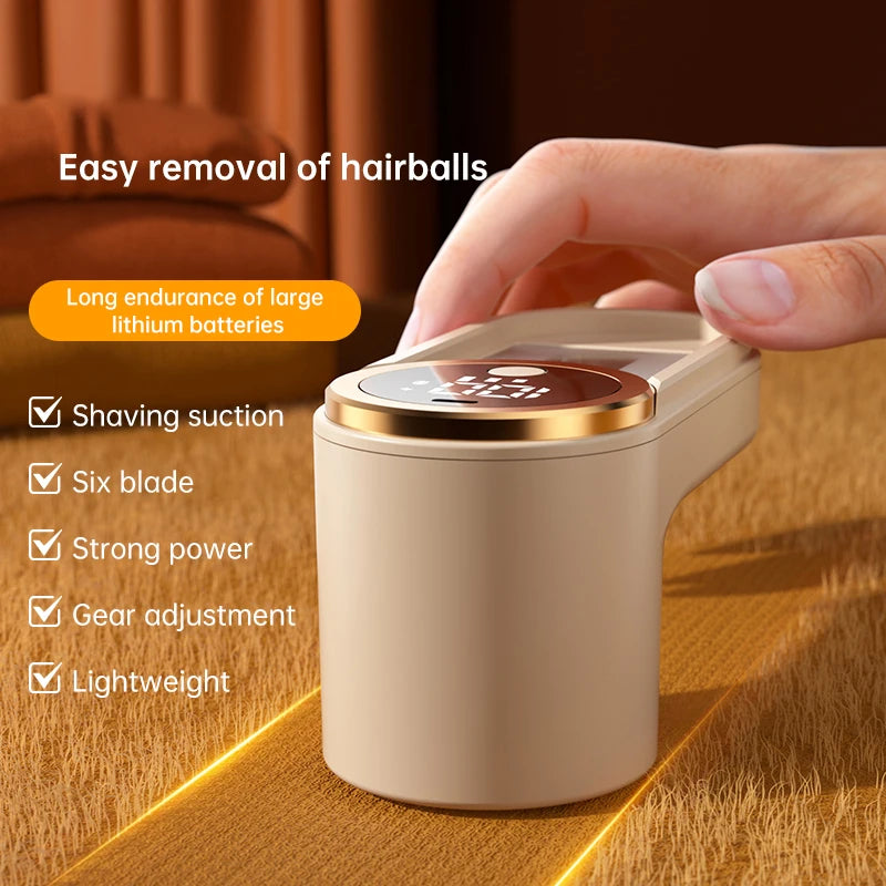 Rechargeable Fabric Shaver & Lint Remover – Sweater Defuzzer Fabric Shaver Axl