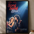Song Sung Blue HD PVC Self-Stick Wall Art Poster | Waterproof Wall Art Poster Axl White01 15X20cmNoframe