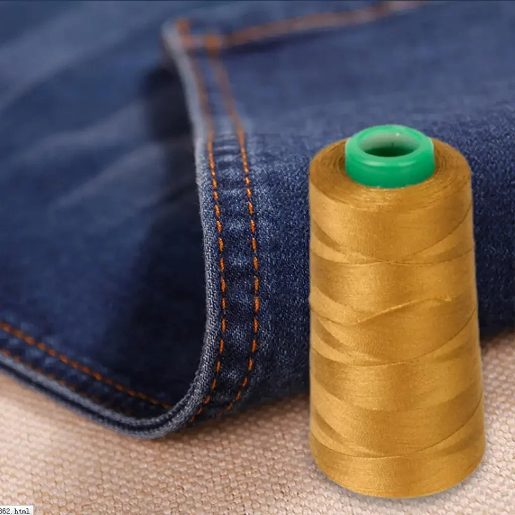 3000 Yds Polyester Sewing Thread 40S/2 – Denim, Leather & Canvas Polyester Sewing Thread Axl