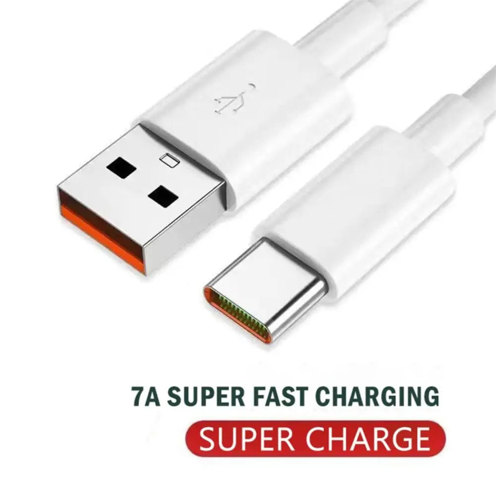 7A 100W USB-C Fast Charging Cable – Data Sync Cord | 0.25M–2M USB-C Charging Cable Axl