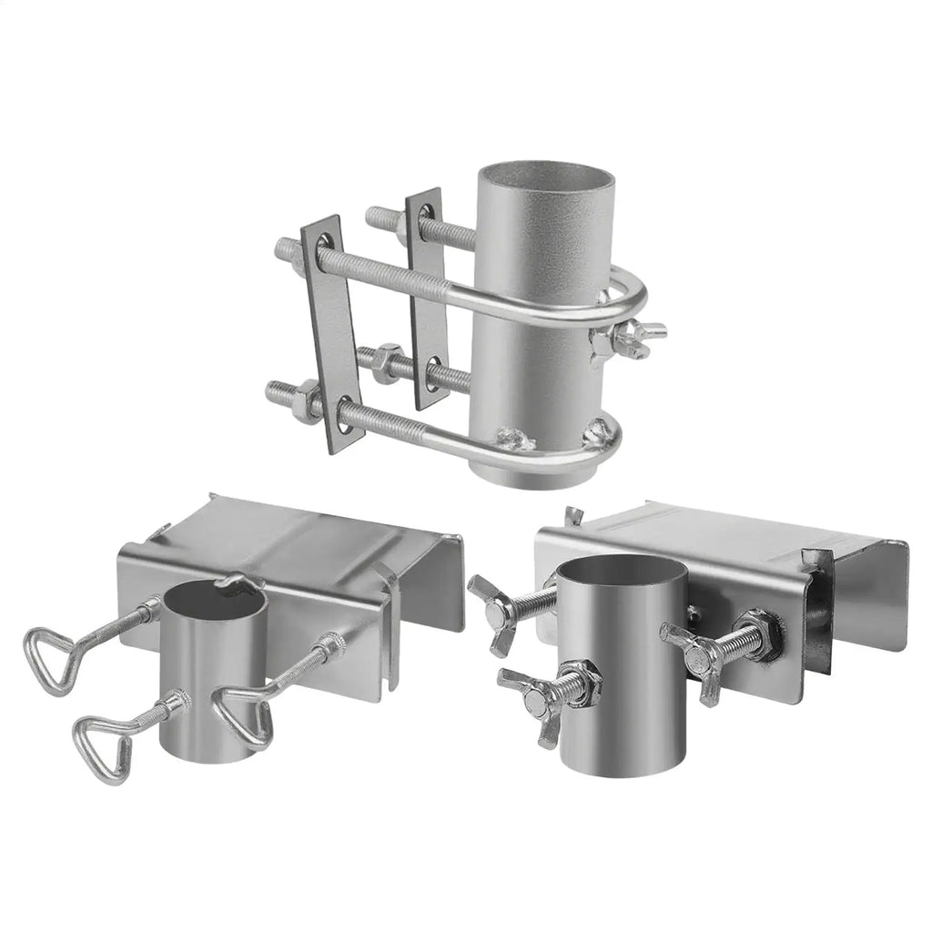 Deck Railing Umbrella Holder – Metal Parasol Clamp Bracket Umbrella Railing Clamp Axl